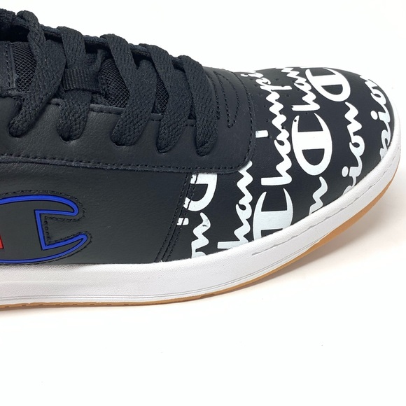 Champion super Court low men’s 11 shoes black - Picture 5 of 6